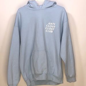 Anti Clout Clout Club Hoodie - Size Large